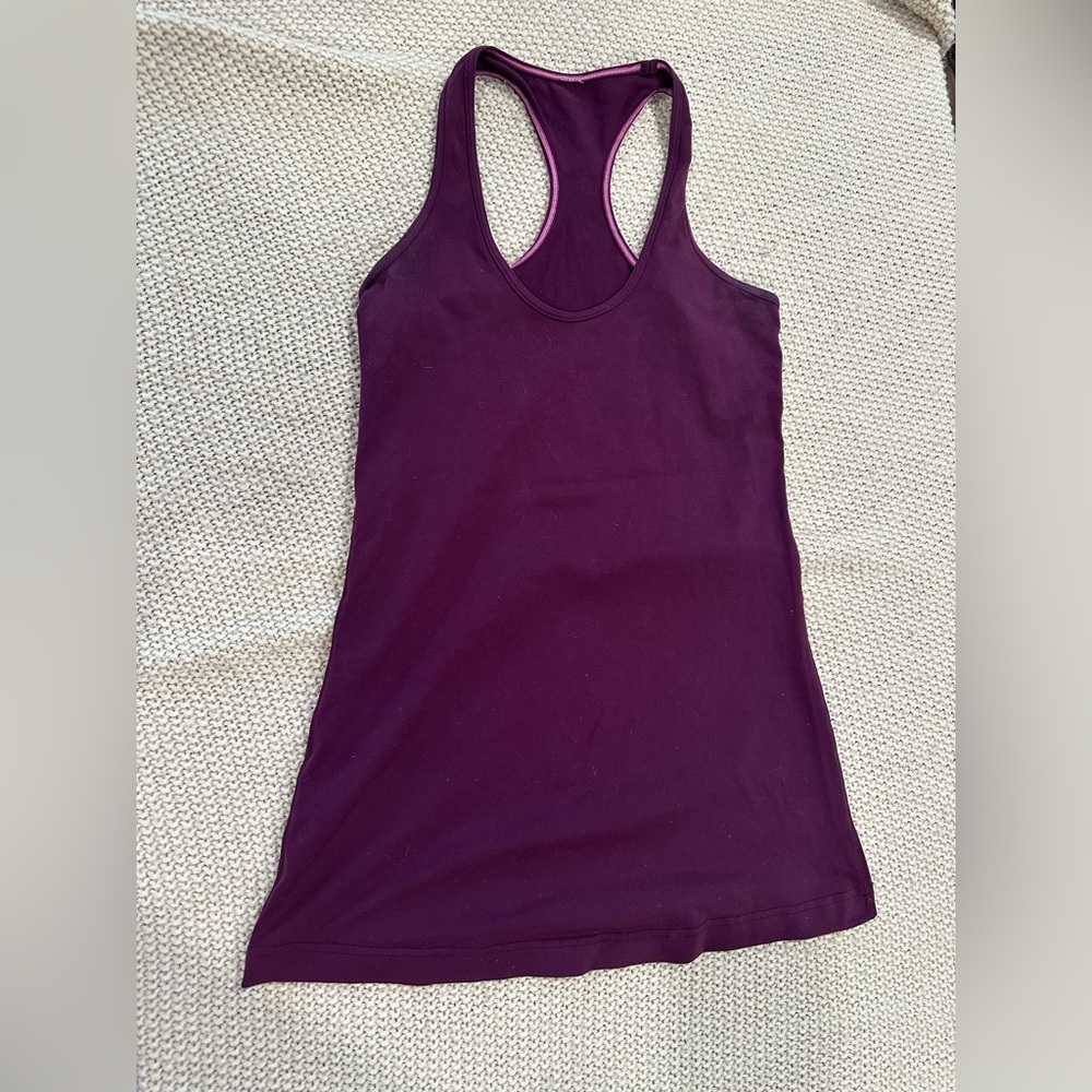 lululemon Cool Racerback Pretty Purple - Picture 3 of 6